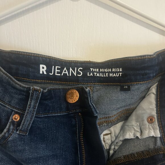 R Jeans High Rise Denim Shorts – Size 26 - Picture 2 of 3